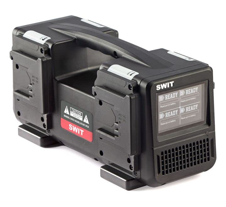 SWIT 4x100W Super Fast B-mount Charger