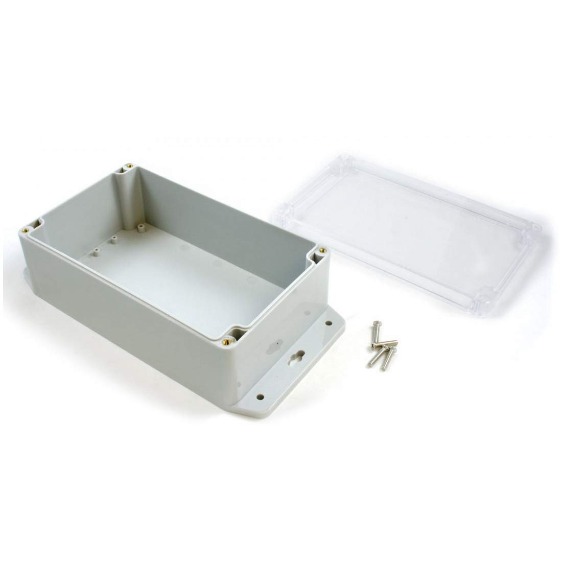 Boîtier étanche BOX4204_0 avec couvercle transparent 200x120x75 mm