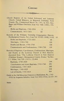 Paperback Pennsylvania German Church Records [set]: Births, Baptisms, Marriages, Burials, Etc. From the Pennsylvania German Society Proceedings and Addresses. With an introduction by Don Yoder. 3 vols. Book