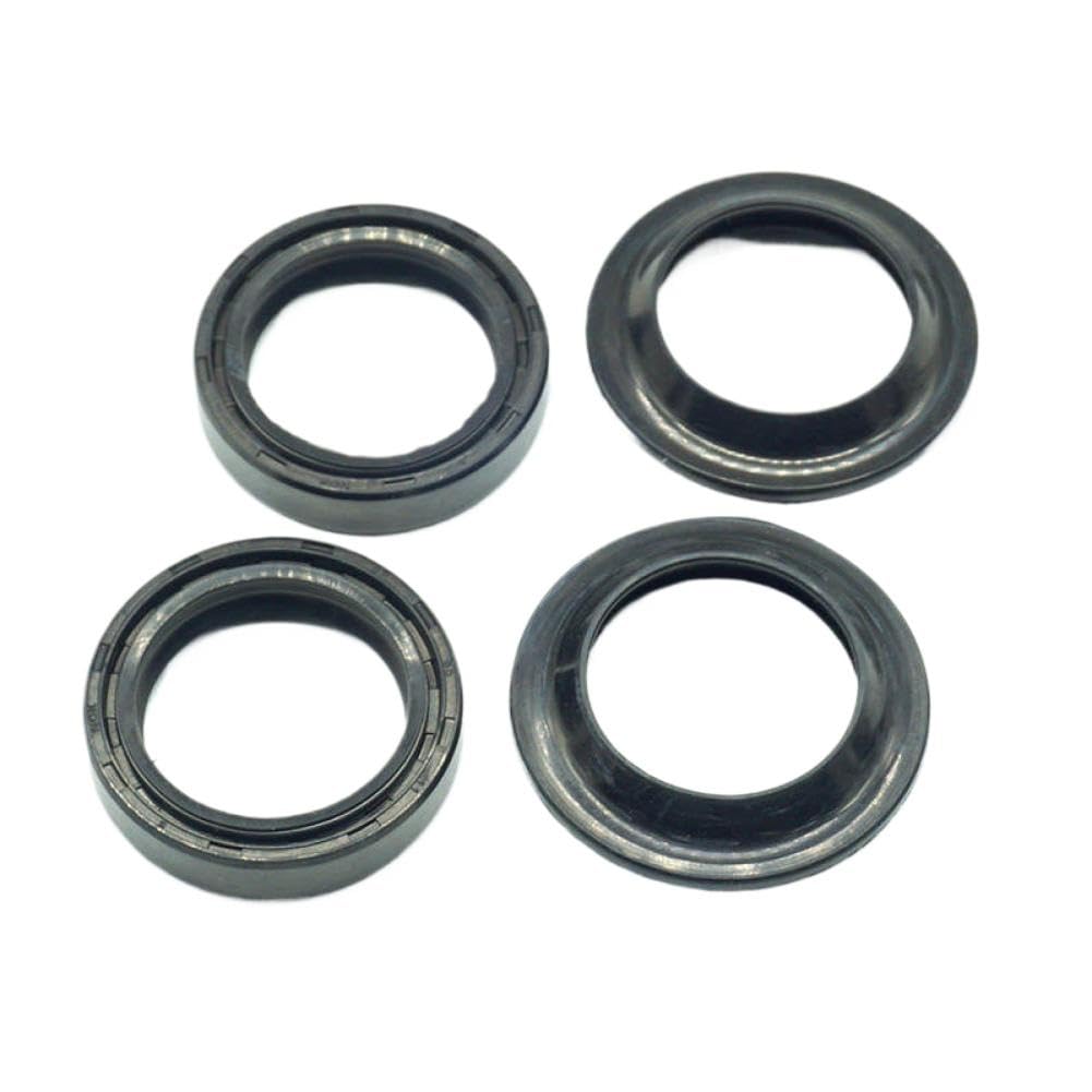 Motorradgabeldichtungssatz Kompatibel Mit Yamaha TT-R110E 2008-2023 TTR110 TTR 110(Fork dust seal kit)