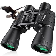 2023 UPGRADED BINOCULARS - Our premium binoculars feature a high magnification 20x zoom eyepiece and a 168 yard field of view at 1000 yards, allowing you to see and focus on the huge detail of your target from 1000 yards away. The super long distance...