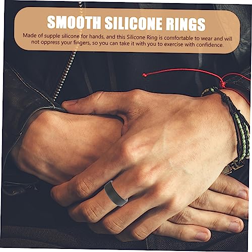 Anillos de silicona POPETPOP pack 10 para fitness miniatura 5