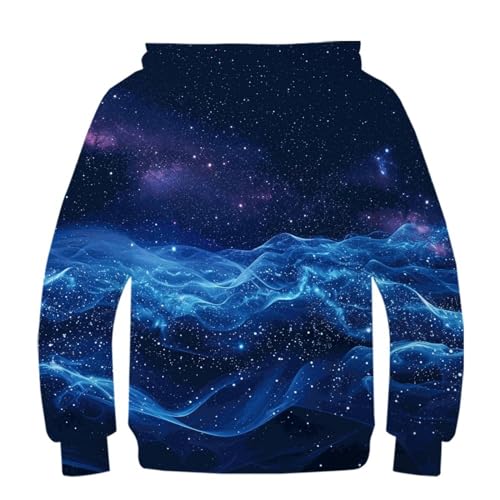 Pull à capuche chaud contre le froid pour adolescent 12-14Y - 2