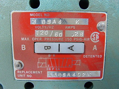 Numatics 3 DSA4 K Pneumatic Control Valve 120V : Amazon.ca