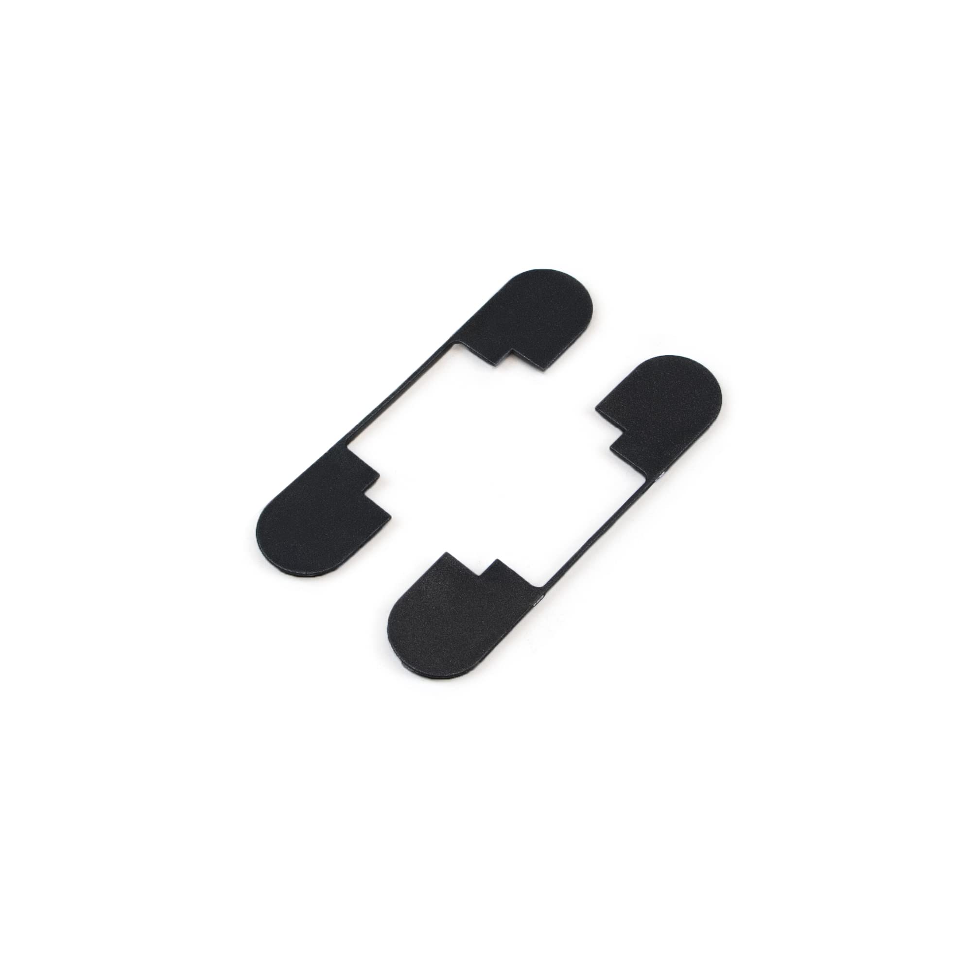 Emuca - Charnière invisible pour portes, Lot de 2 charnières invisibles pour portes lourdes, charge de 40 kg, ouverture de 180º, zamak, noir