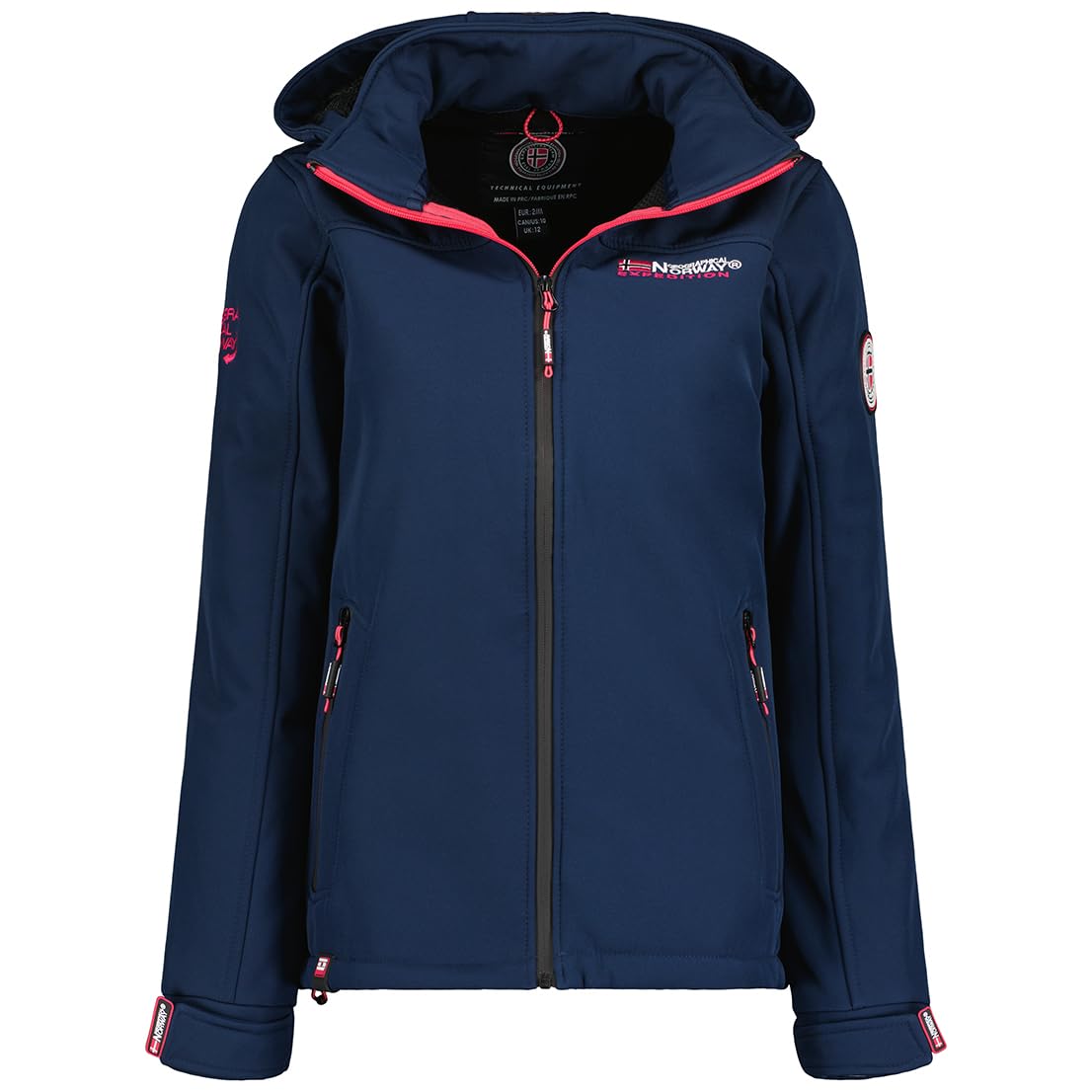 Geographical Norway Damen Takeniama_lady Softshell für Damen (1er Pack)