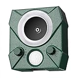 2020 Upgraded Repelente de Gatos, Solar Repelente de Animales Ultrasónico con 5 Modos, IP66 Impermeable, Ahuyentador Repelente Ultrasónico Jardín para Pajaro, Gatos, Perros, Zorros