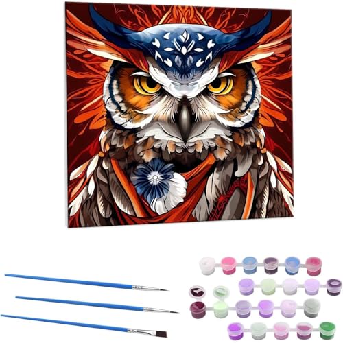 tNE G Paint by Numbers hG Lbg l ʂ肦 lphGLoXNtg  LoXA[g uVƃANG̋, ItBX CeA rO, ւ̃Mtg 45x45cm (t[