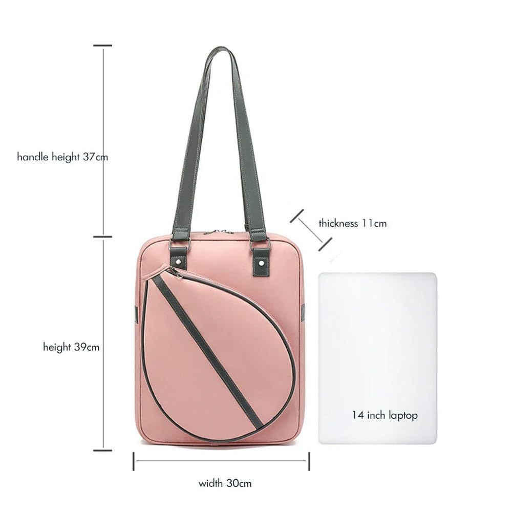 JCVBN - Bolsa de deporte para bádminton, bolsa de tenis, impermeable, para raquetas de tenis, para hombres y mujeres, para gimnasio
