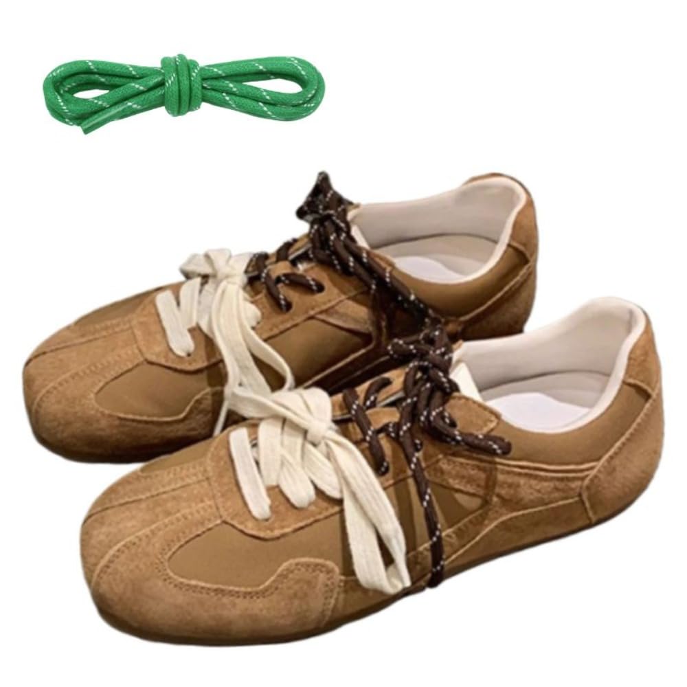 Sneakerina Ballet Sneaker Shoes Tennis & Racquet Sport Flats Women Girls - Y2K Kawaii Cute Casual Comfortable Walking Lightweight Running Soft Retro