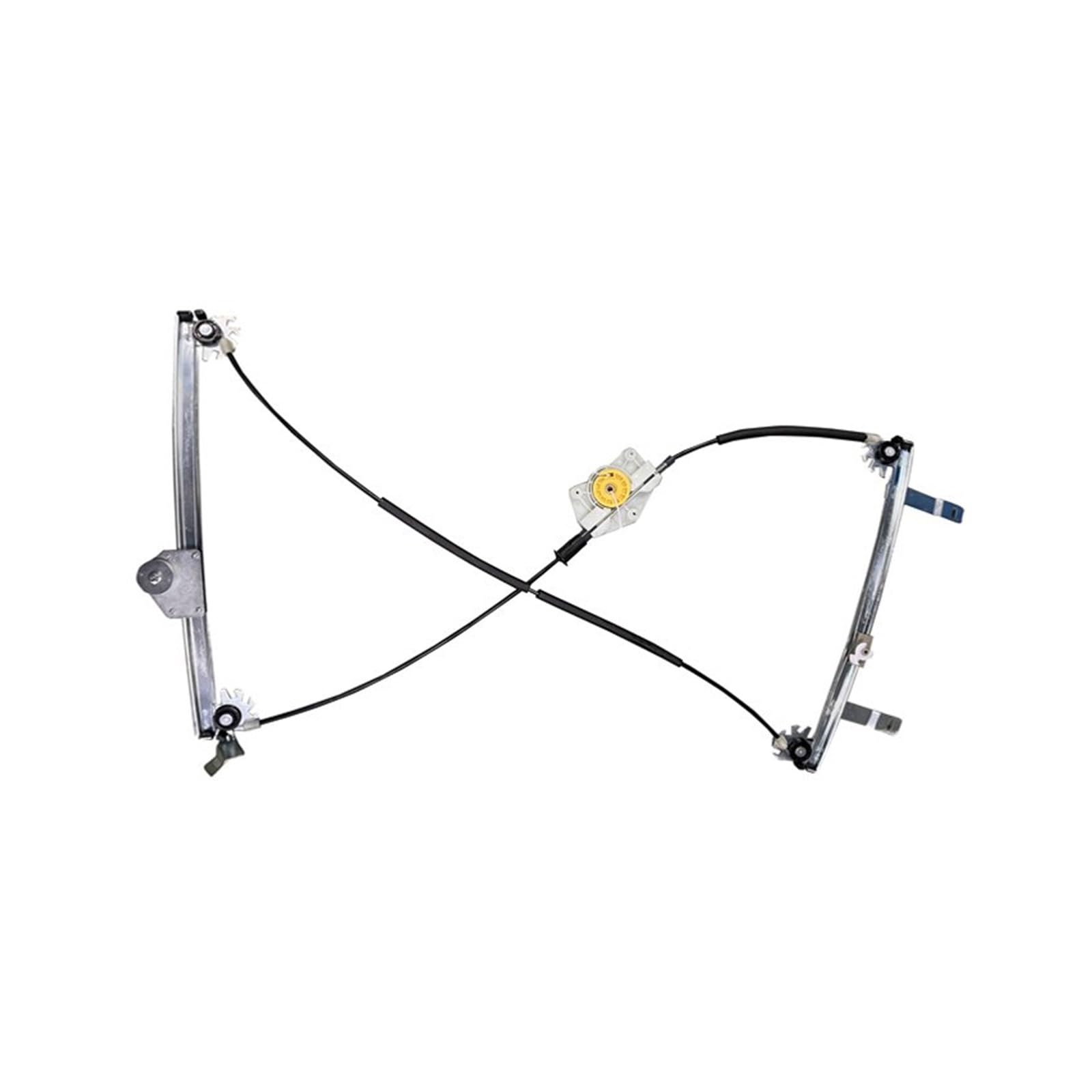 Hhfksci Power Window Regulator for Peugeot 307 CC 2009 2010 2011 2012 2013 2014 Window Regulator with Comfort Front Right Lfet 9222V9 9221W0(Right)
