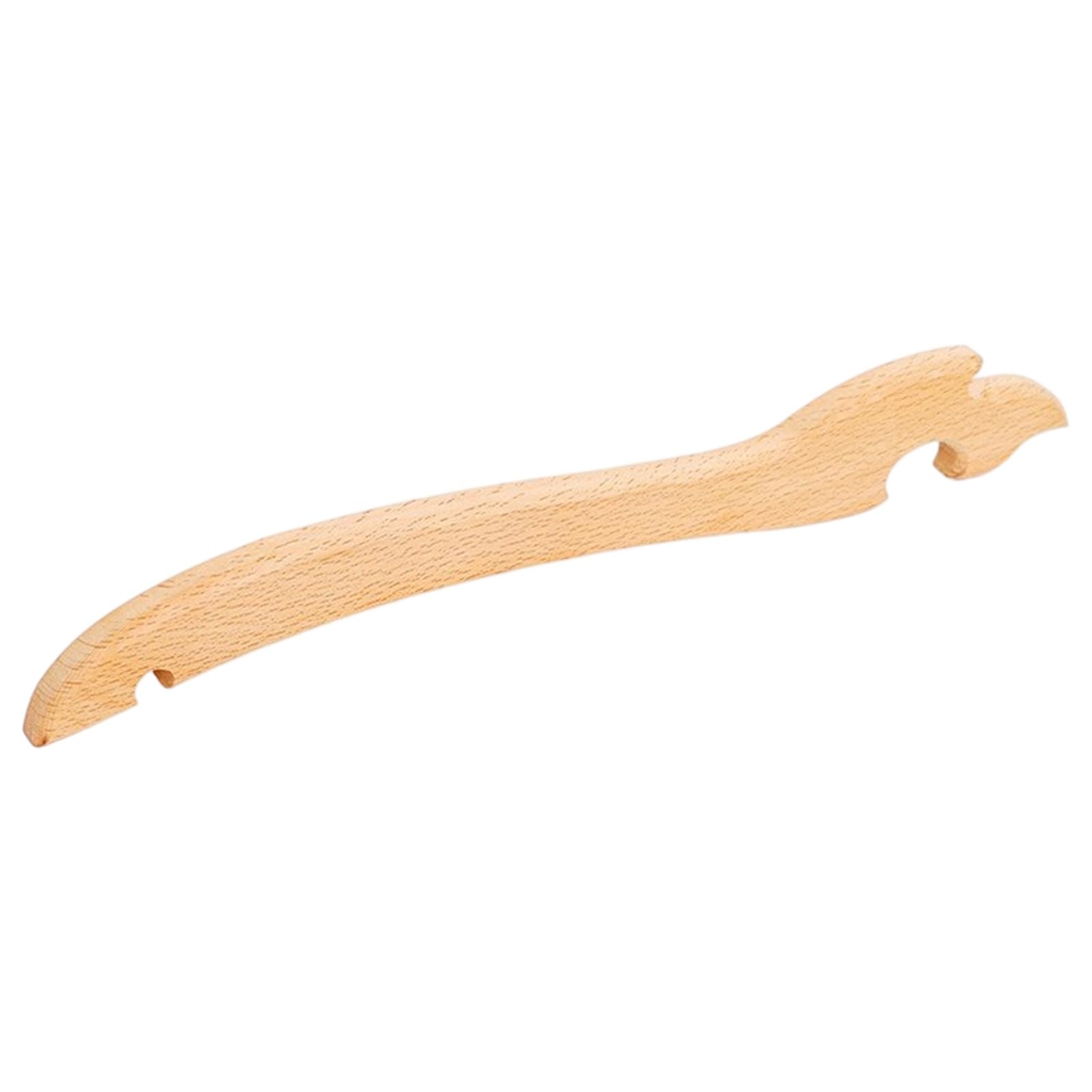 Msioytog Heatproof Wood Handle Puller with Long Handle Ergonomic Wooden Oven Rack Puller Tool for Kitchen Appliance Kitchen Baking Tool