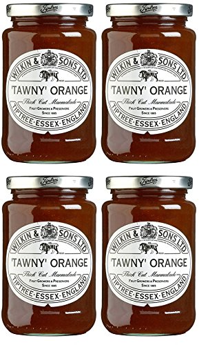 Marmelade Tawny Tiptree orange amère lot de 4 pots de 454g pour le petit-déjeuner