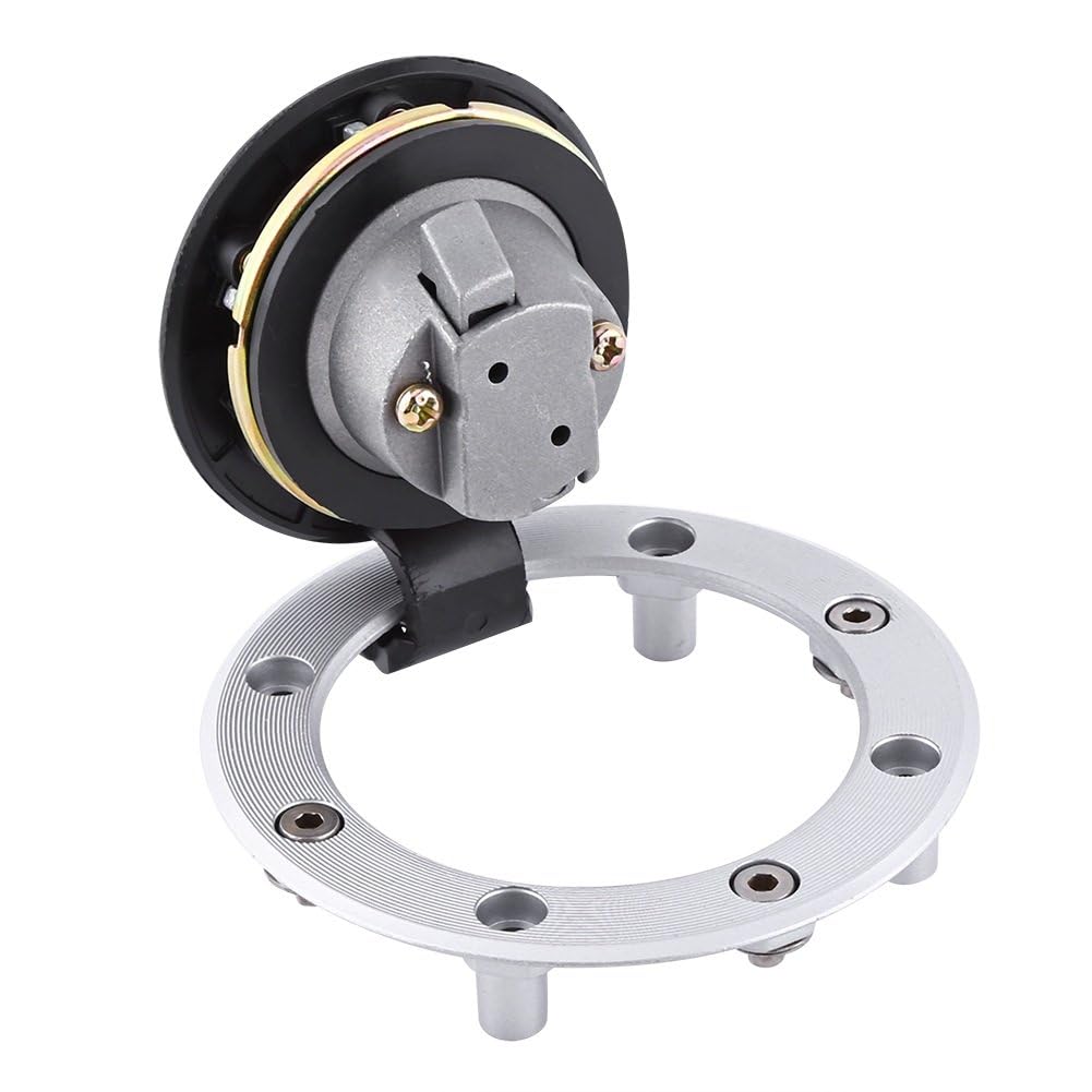 Bouchon Réservoir de Carburant, Bouchon de reacuteservoir de gaz avec 2 Clés en Aluminium pour Moto