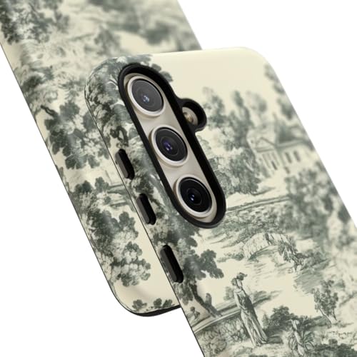 Coque Samsung S24 Plus antichoc mate à motif toile texture anti-trace