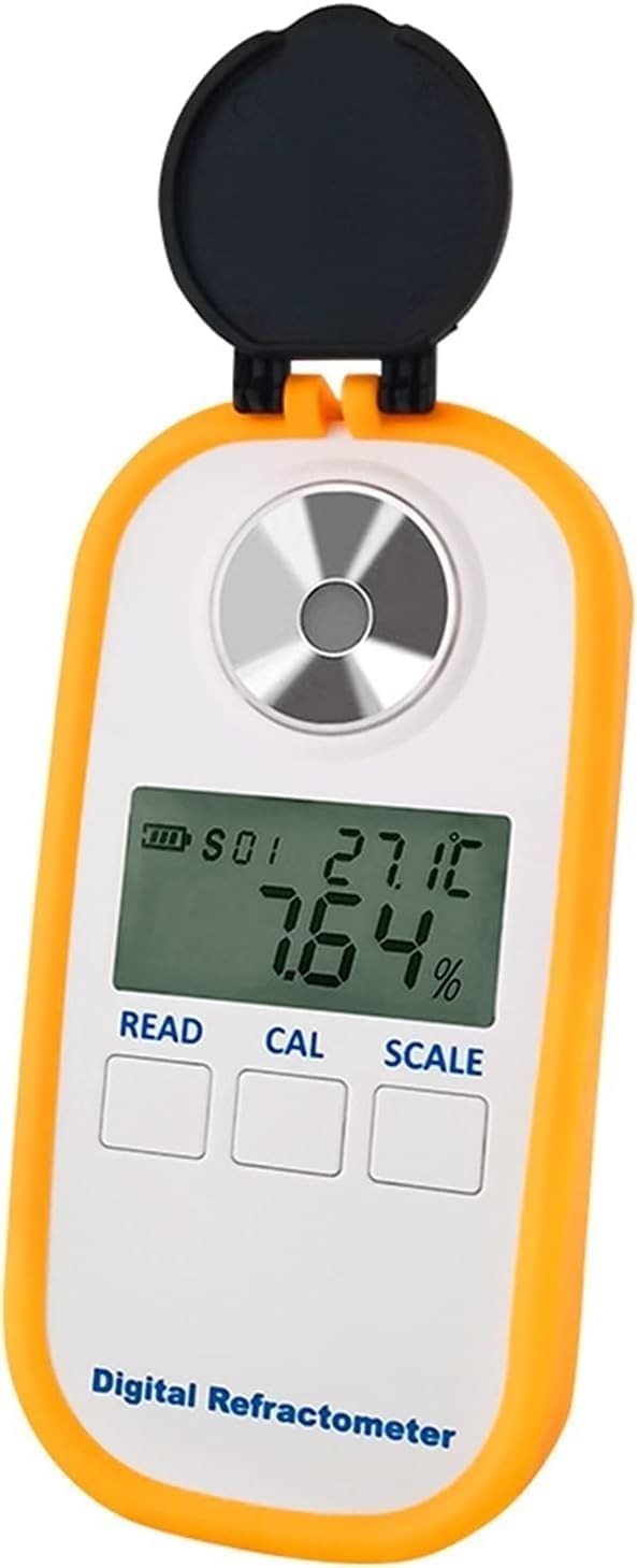 Medidor De Concentración De Calostro De Vaca Lechera,Medidor De Prueba De Contenido De Proteína,Refractómetro Digital De Mano,Refractómetro Digital LED De Mano