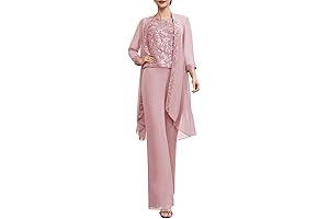 Women's 3 Pieces Formal Pant Suits