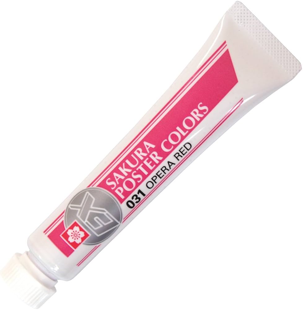 くれあ Amazon.co.jp: Sakura Crepas Paint Poster Color EX Opera Red PEW-P
