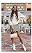 Barabum Retro Classic Crocodile Pattern Clutch Shoulder Bag with Zipper Closure for Women(White)