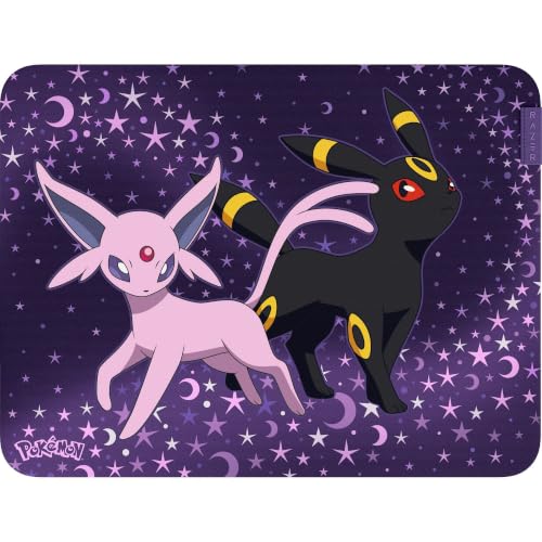 Razer Gigantus V2 Pokémon Espeon & Umbreon Edition - Weiche Gaming-Mausmatte für Geschwindigkeit und Kontrolle - Mikrogewebe-Oberfläche - Dicker Gummischaum - rutschfest - 360 x 275 x 3mm