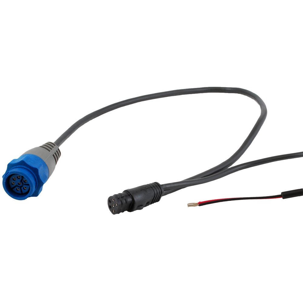 MotorGuideMLOW06 Sonar 6-Pin Marine Adapter for Tour Series with Built-in Lowrance Transducer