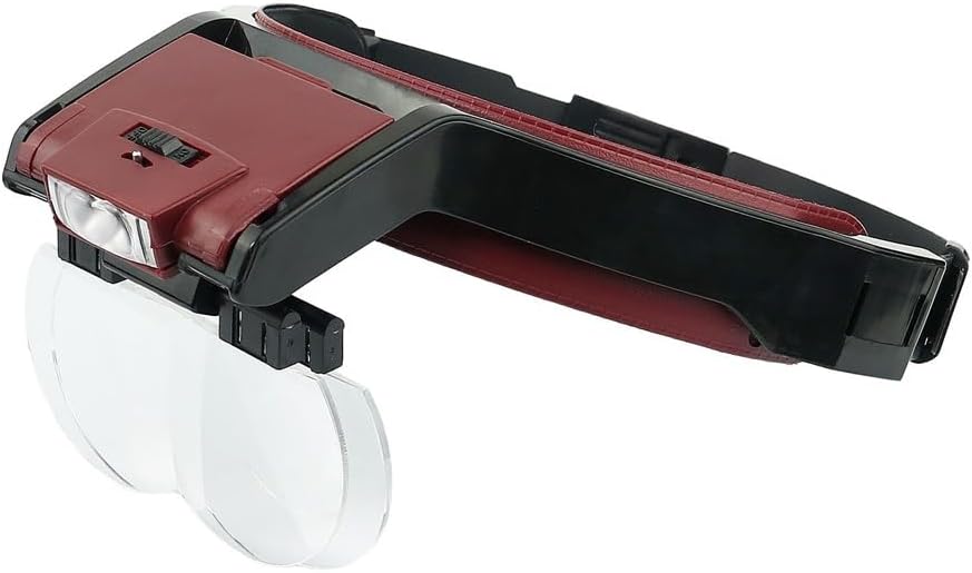 Four Sets of Lenses Hat with Lamp Headautomatic Boosting Device Magnifying Glass