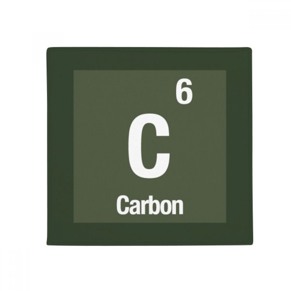 Tapis de sol carbone motif chimie 80cm, idée cadeau originale pour passionné