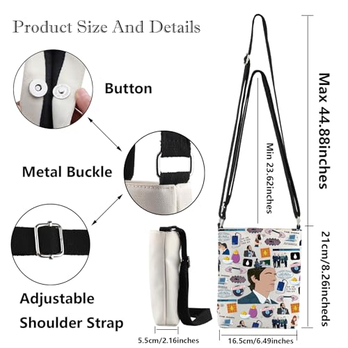 G2TUP Devour Feculence Crossbody Bag The Work Is Mysterious And Important Gifts Macrodata Refinement Shoulder Bag2