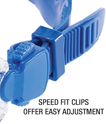 Miniatura 8 de Speedo Máscara de buceo unisex para niños, antiempañamiento con cubierta para la nariz, serie Adventure