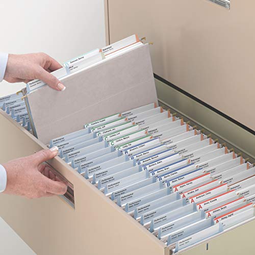 Smead-TUFF-Hanging-File-Folder-with-Easy-Slide-Tab-13-Cut-Sliding-Tab-Legal-Size-Steel-Gray-18-per-Box-64093-Rod-Color-May-Vary