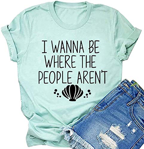 4. SUTEFAYECO - I Wanna Be Where The People aren't T-Shirt