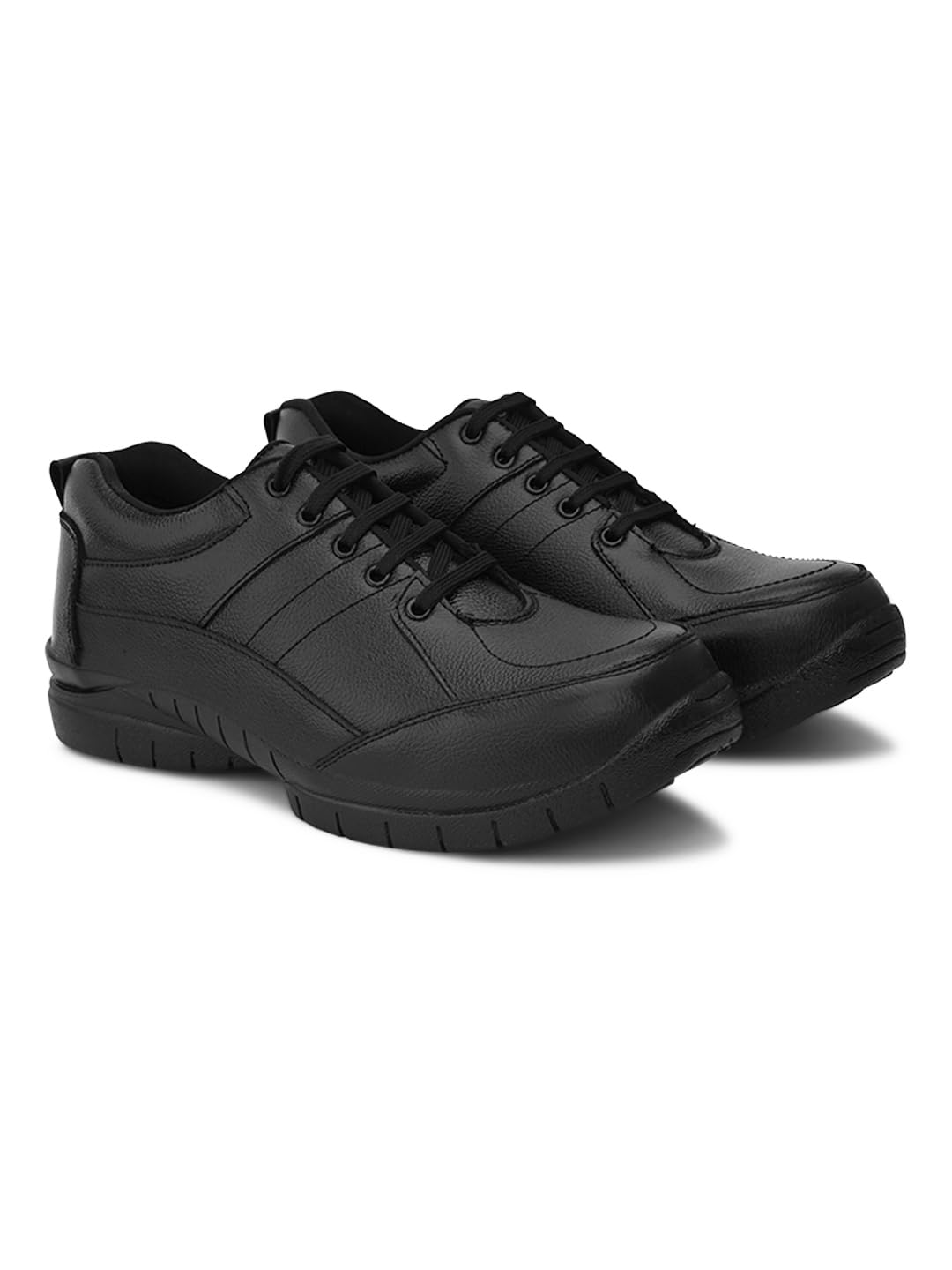Enrich Field Genuine Leather Mid Ankle Safety Shoe for Men/Black / 9 UK (25BLK-9.) (B0CDM4BVWH) Amazon Price History, Amazon Price Tracker