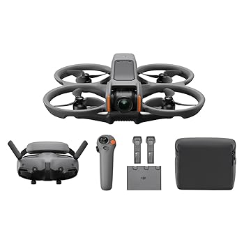 DJI Avata 2 Fly More Combo (3 Batteries), FPV Drone with Camera 4K for Adults