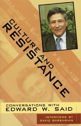 Buy Culture and Resistance: Conversations With Edward W. Said — BookShops.in