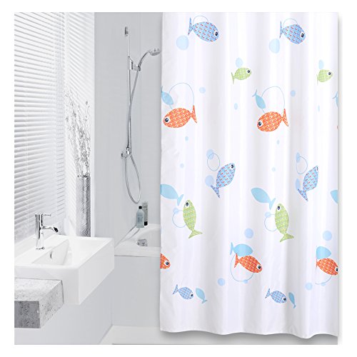 Differnz 31.002.74 Pisca  Cortina de ducha textil (180 x 200, White