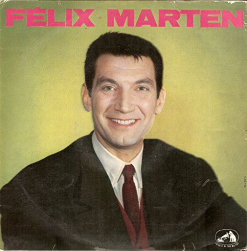 1 Disque Vinyle 33 Tours de 25 cm - LVDSM 1081 - Felix Marten - Mes vacances, C'est d'la musique, La p'tite Yvonne, Bal de Vienne, Pense à ta femme, Pour ton mariage, T'es une grande de lit, La belle age, La pépée sur la plage, Eux.