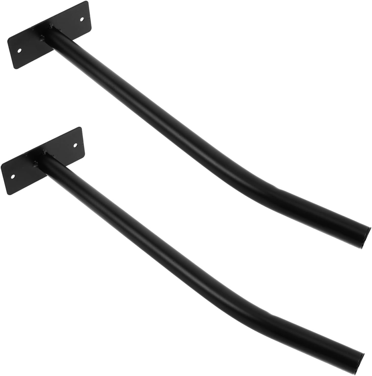 BESPORTBLE 1Pair Wall Mounted Yoga Ball Holder Stability Ball Storage Rack for Home Gym Exercise Equipment Organizer Space Saving Design Secure and Stable Minimalist Style