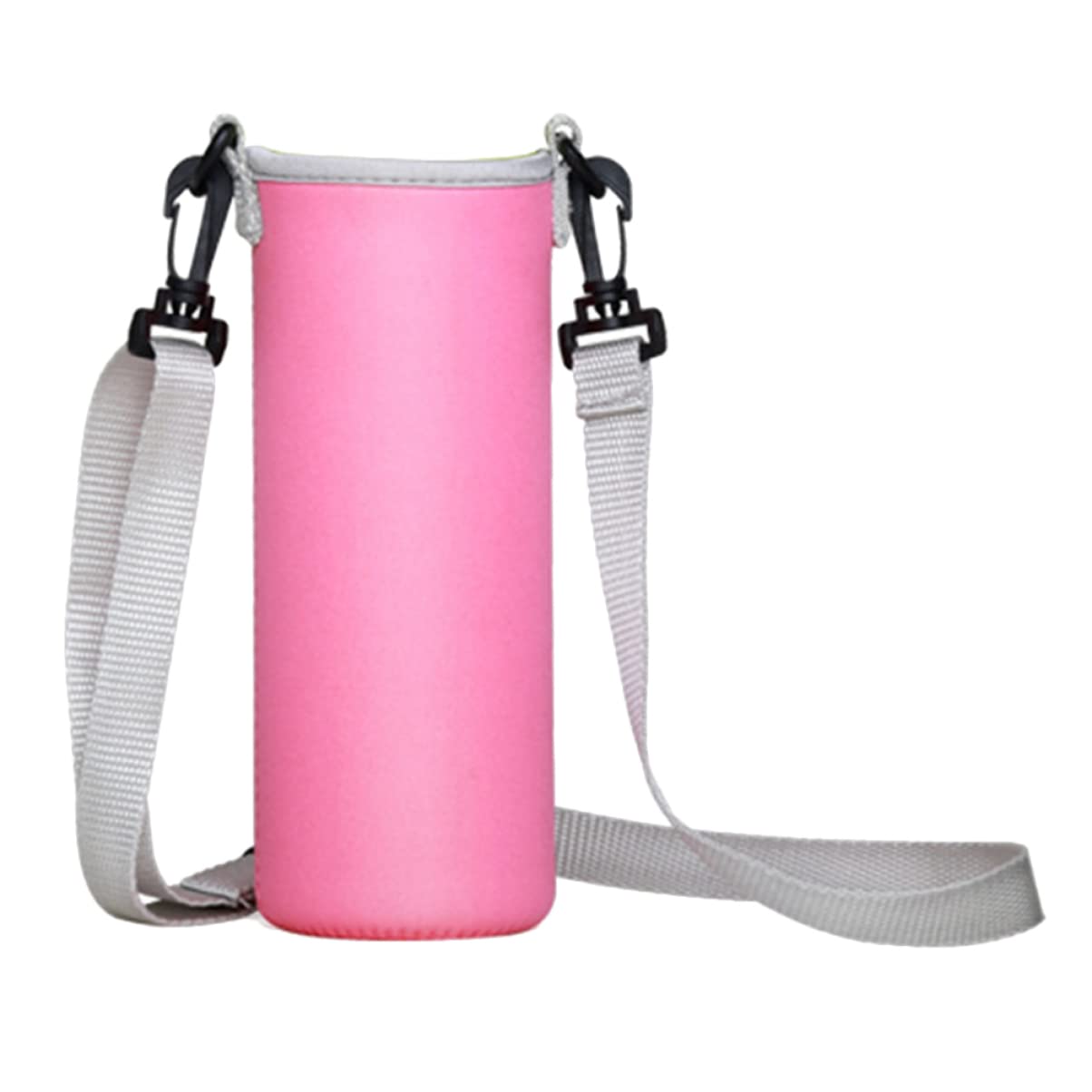 YARNOW Portabicchieri Posteriore Custodia Borraccia Idro Chiaro Aria Coperchio Potabile Termico Riempibile Sacchetto della Tazza Copri Bottiglia d'Acqua Black