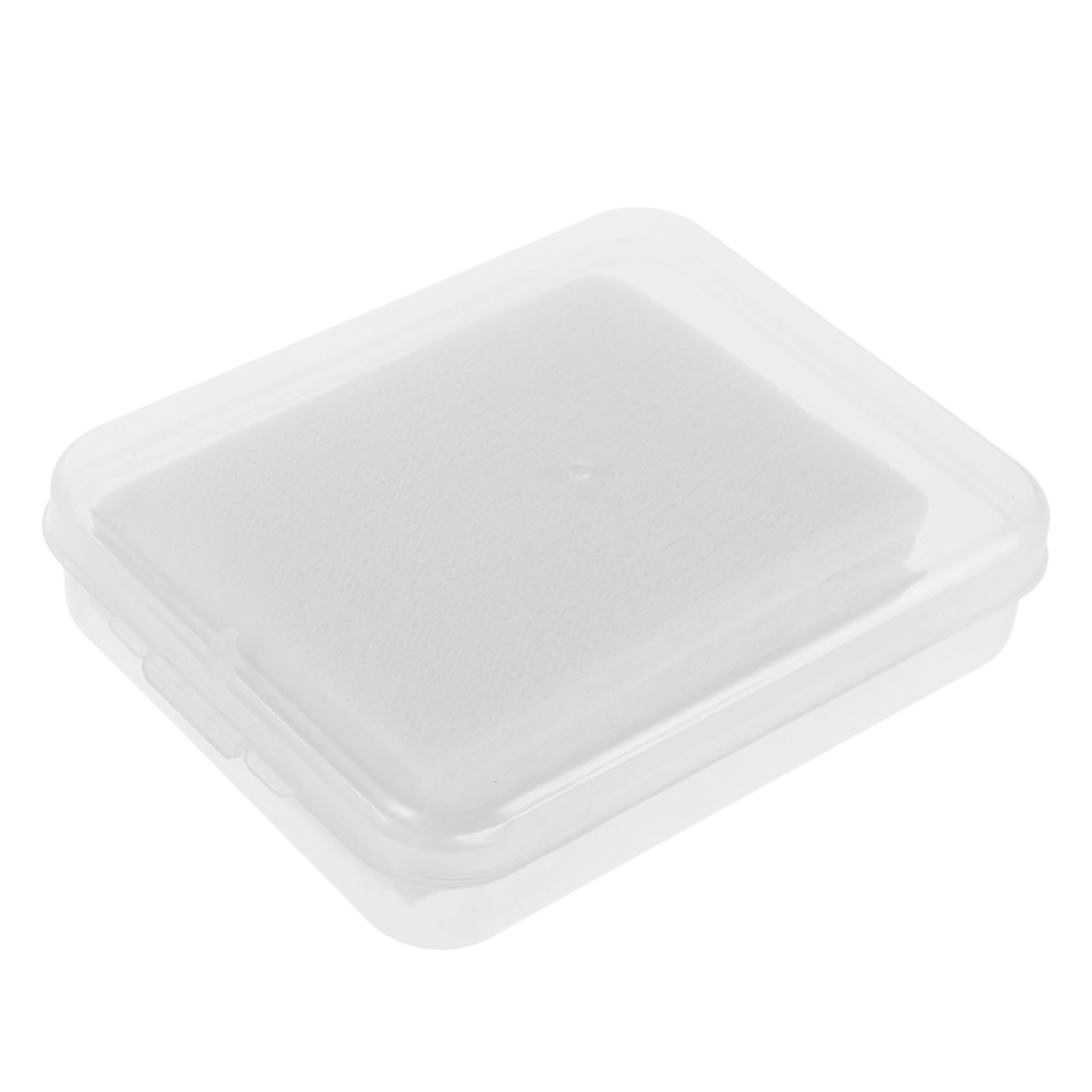 SOESFOUFU Silk Cotton Pads 80 Count Face Eye Makeup Remover Natural Cotton Squares Reusable Soft Lint for Toner