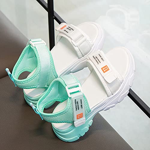 Girls Sandals Children Shoes Platform Sandals Color Matching Soft Sole Beach Sports Sandals Baby Leather Sandals2