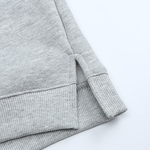 Image of MYGBCPJS Youth 2PCS Jogger Outfits Set Fleece Hooded + Sweatpants Boys Girls Athletic Sweatsuits Pullover Clothes