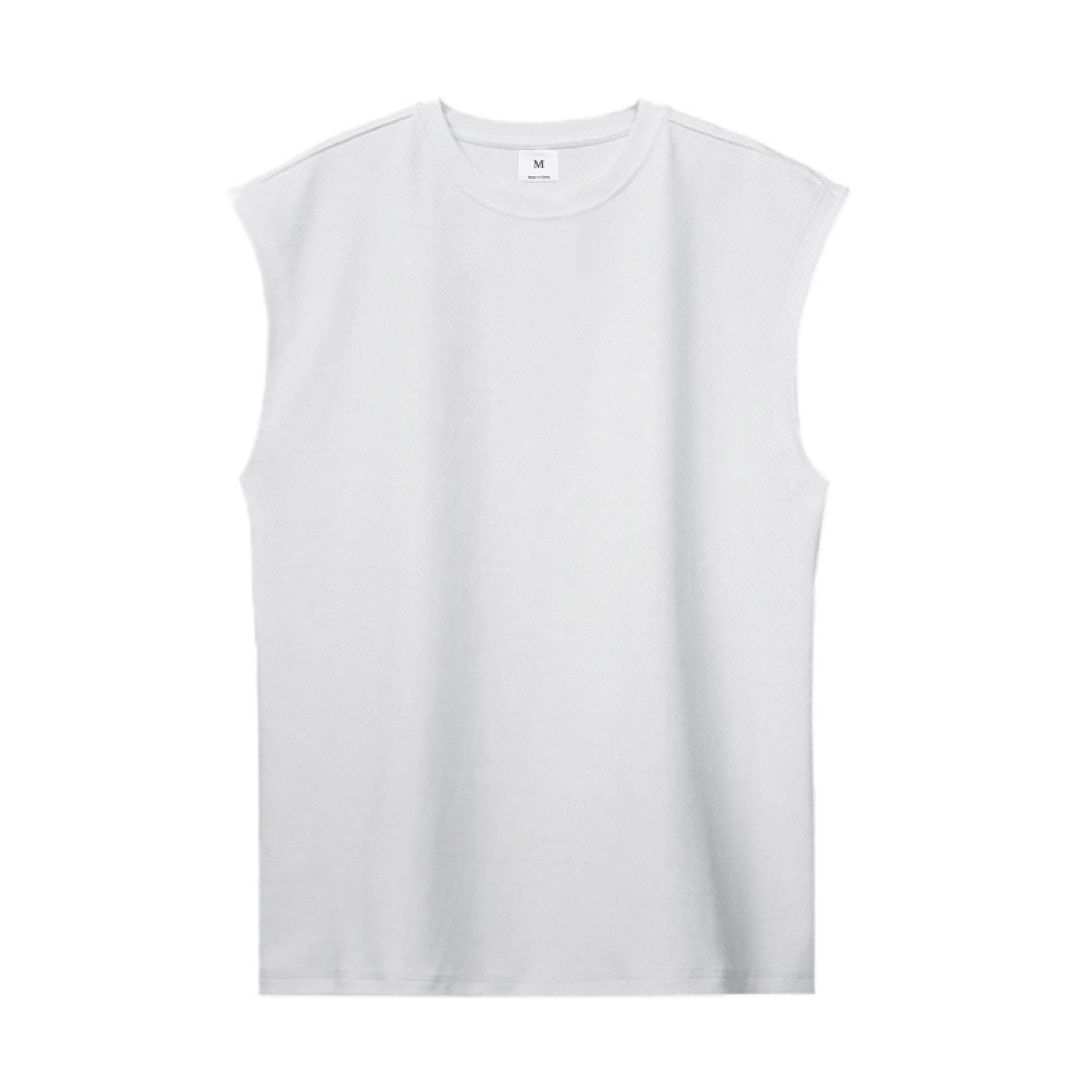 Sportkleidung Yoga-Kleidung Sport Outfit Fitness Yoga Anzug Einfarbiges Mesh-Fitnessstudio-Bekleidung Herren Bodybuilding Stringer Tank Top Schnell Trocknendes Ärmelloses Shirt Fitness Weste Workout