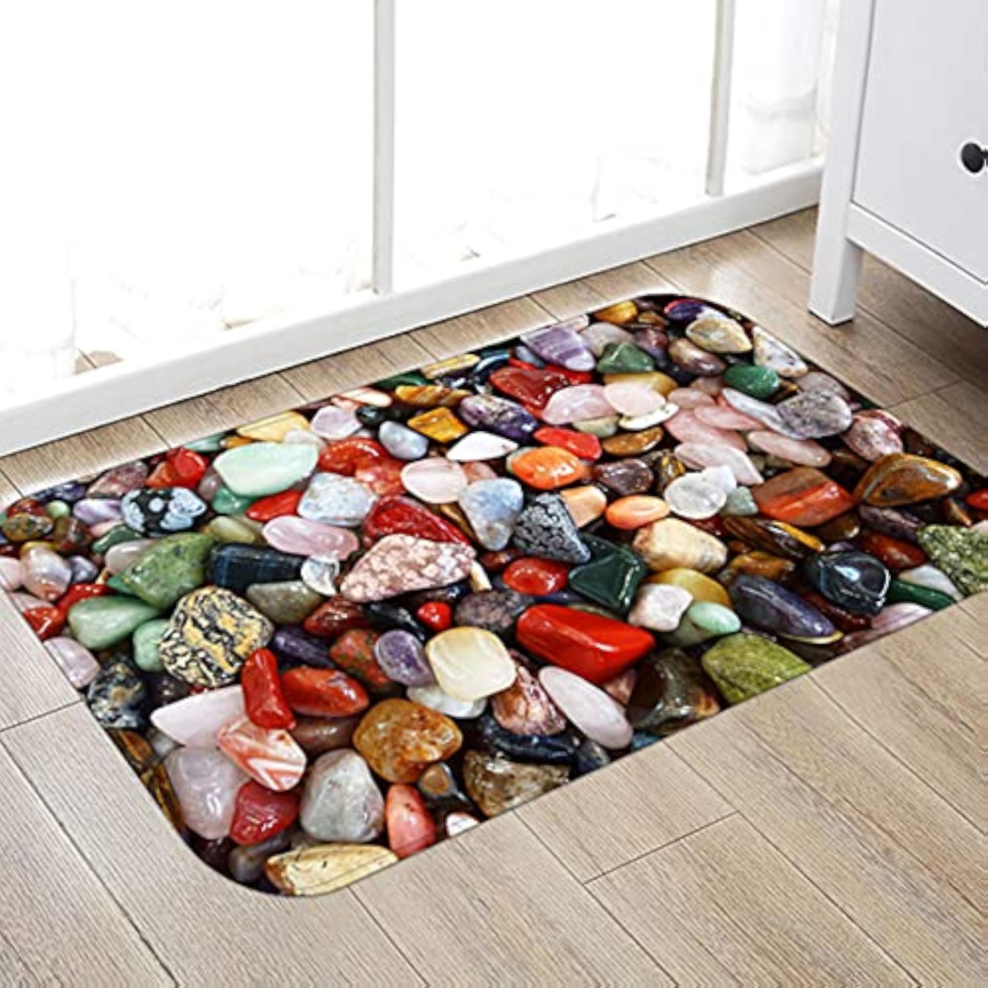 Flannel Floor Mats for Kitchen and Living Room