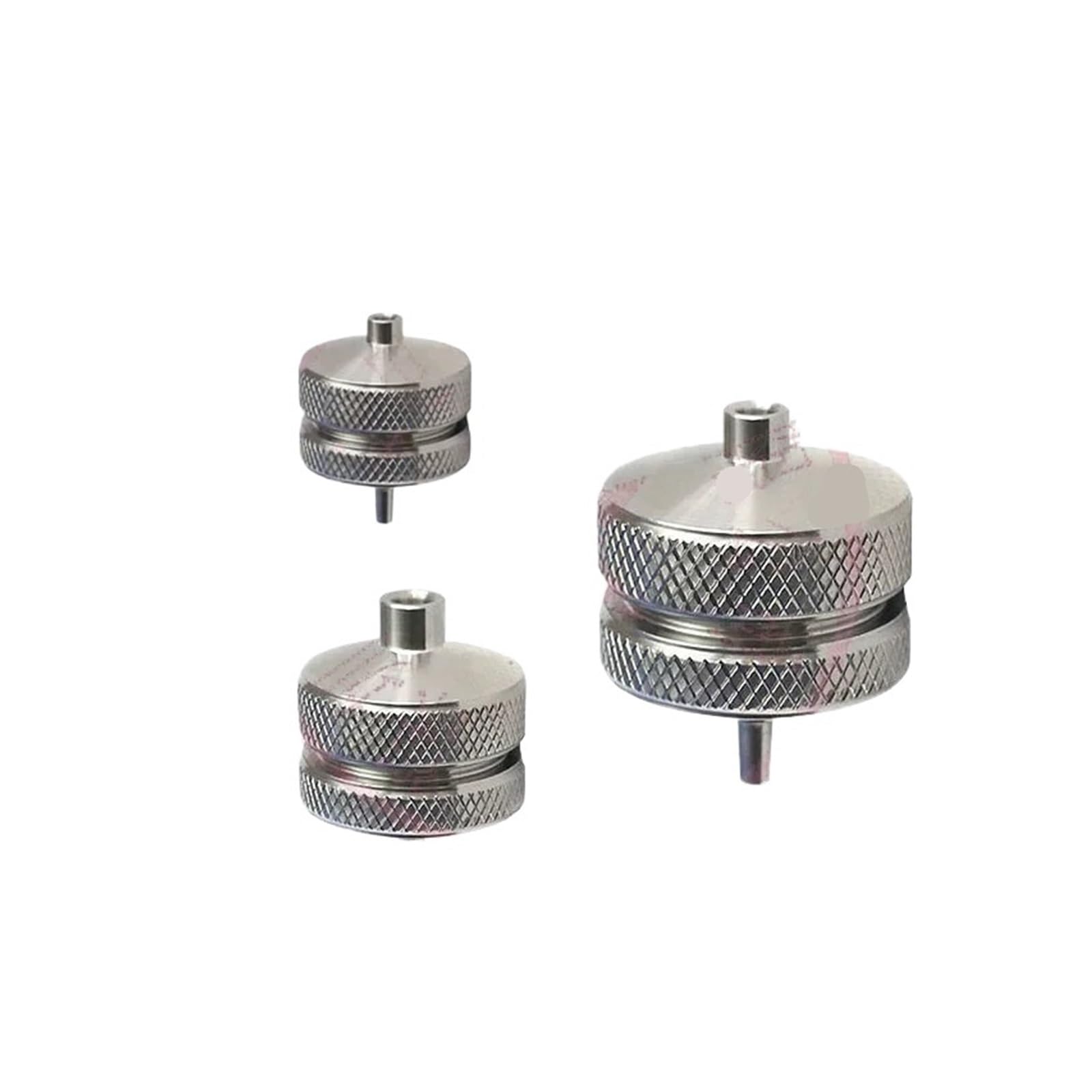Spritzenvorsatzfilter Mikrospritzenfilter 13 25 50 mm Edelstahl Abnehmbarer Spritzenfilterkopf Austauschbare Filtrationsdichtung(13mm)