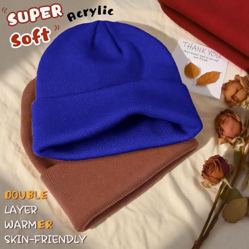 Image of ZOORON Toddler Beanie Boys Girls Beanies Kids Winter Hats Children Knit Cap
