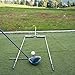 Tour Aim + Alignment Stick Adapter — Perfect Your Aim, Alignment, Face Angle, and Ball Position. Use Real Golf Tees of Mats.