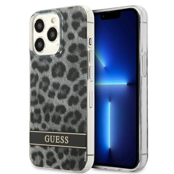 Guess GUHCP13LHSLEOK Coque Rigide pour iPhone 13 Pro / 13 6,