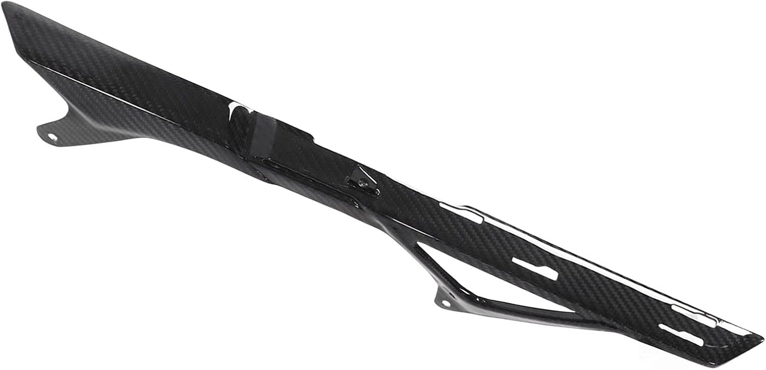 BRRNOO Osłona łańcucha Motocyklowego dla MT 09 2017 2018 Prawdziwe Włókno Węglowe 3K łatwa Instalacja Poprawia i