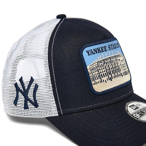 New Era NY New York Yankees 9FORTY Snapback Trucker miniatura 5