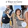 Beco Fly Ultralite Baby Carrier & Toddler Carrier - Compact, Foldable & Lightweight Baby Holder with Carry Bag, Front & Back Carry in The Hip-Healthy “M”-Position (15–45 lbs) - Grey #3